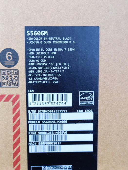 Asus VivoBook S16 OLED