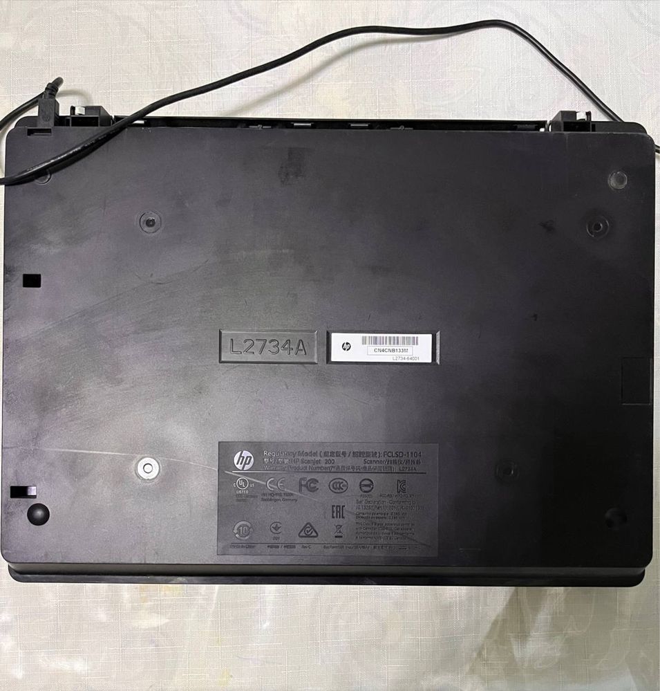сканер hp scanjet 200 l2734a