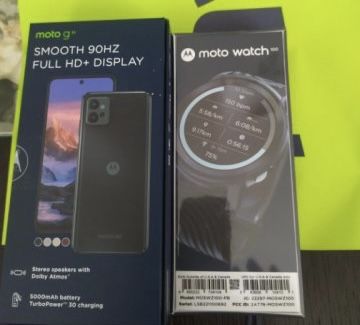 Motorola G32 + Moto Watch 100 Чисто Нов Неразопакован