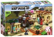 Конструктор Майнкрафт ПАТРУЛЬ РАЗБОЙНИКОВ серия 580 деталей Лего Lego