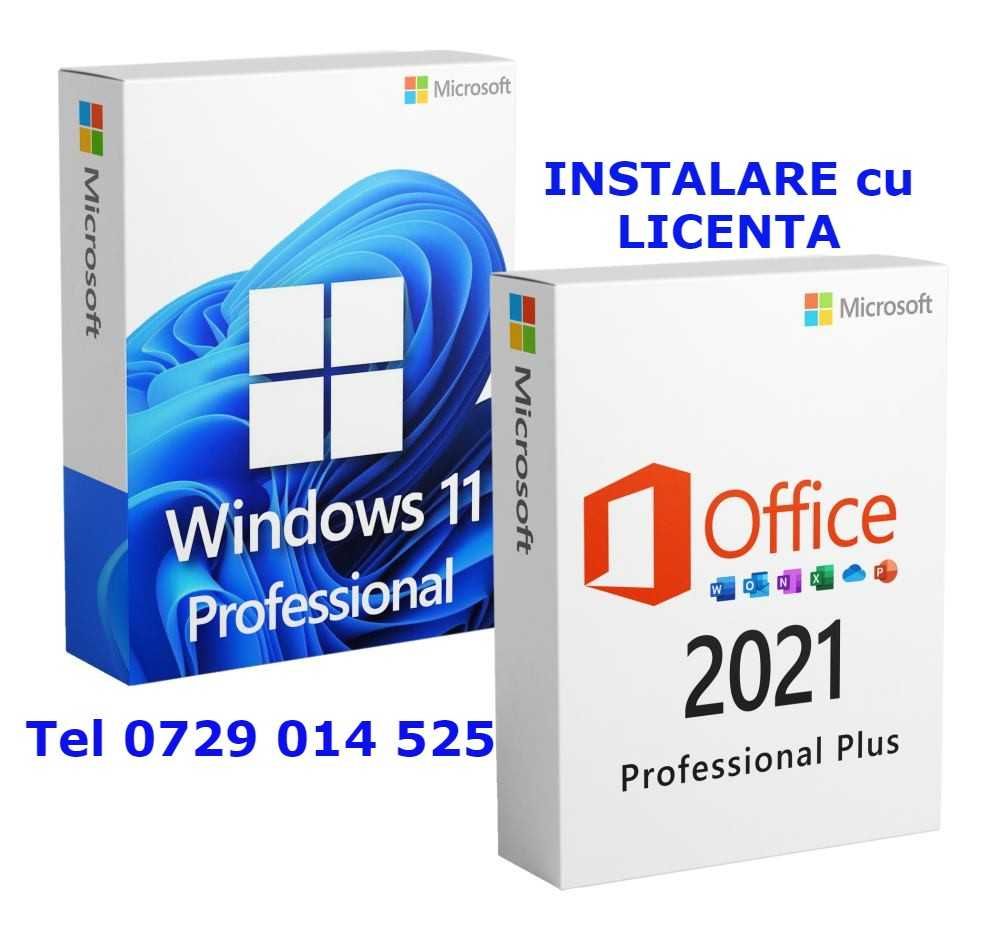 Instalare WINDOWS 11*10 Office 21 Imprimanta la domiciliul clientului