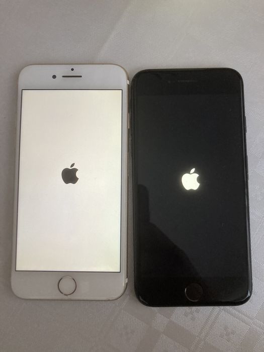 Iph.7 gold baterie 89%. Iph.7 negru baterie 87%