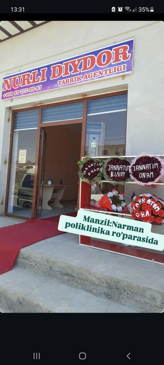Payariqda dekoratsiya.OTAJON ONAJON OPAJON