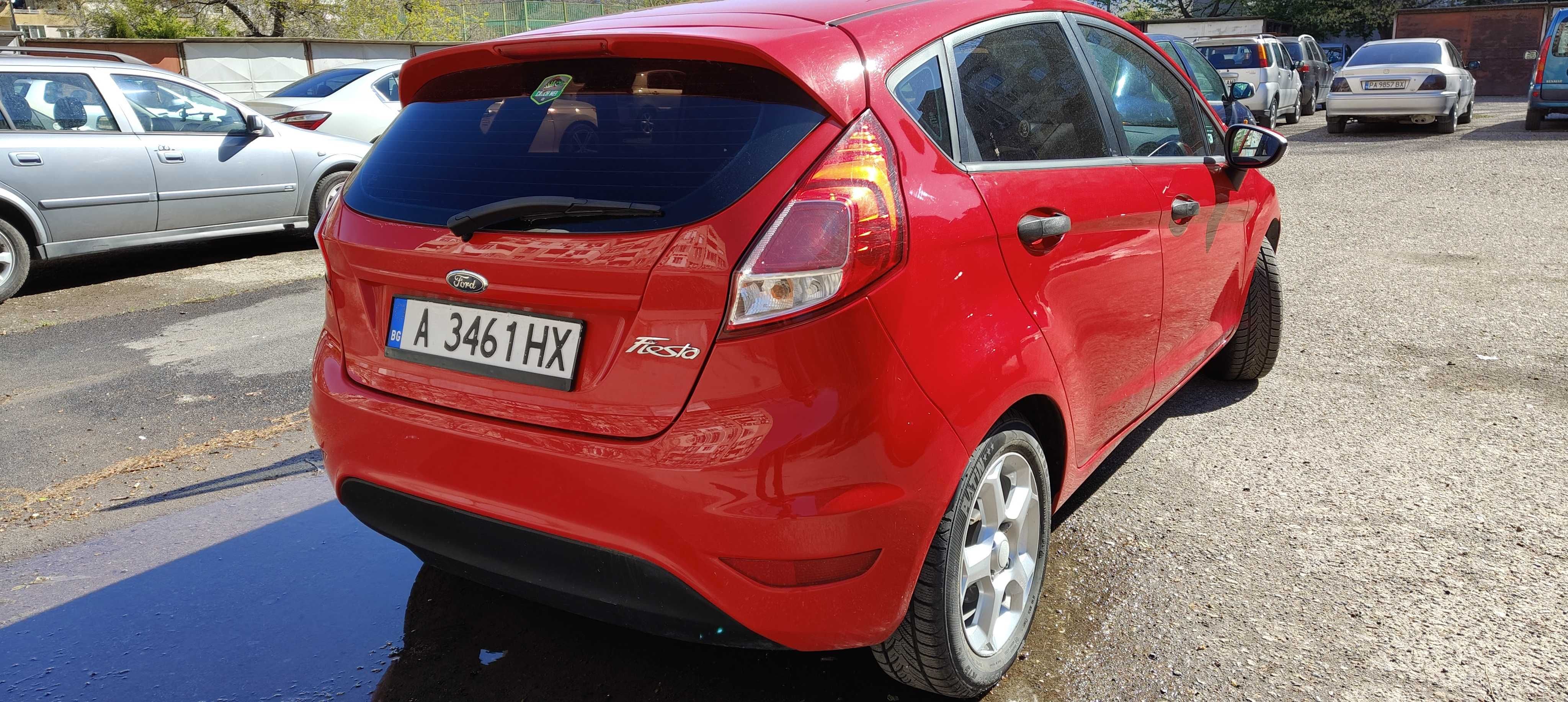 Ford fiesta 1.25 LPG 2014г.