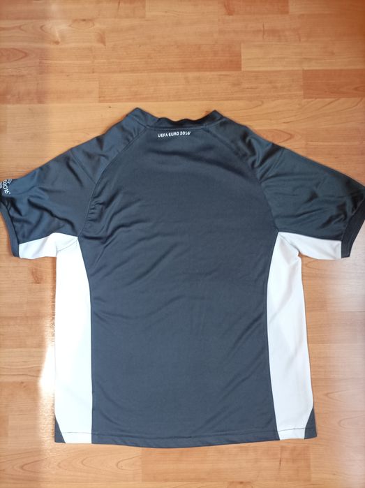 Мъжка тениска EURO 2016- черна