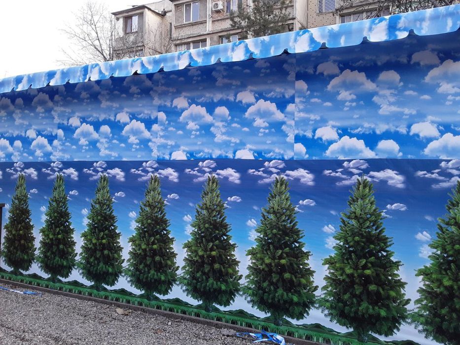 Тент забор сотаман