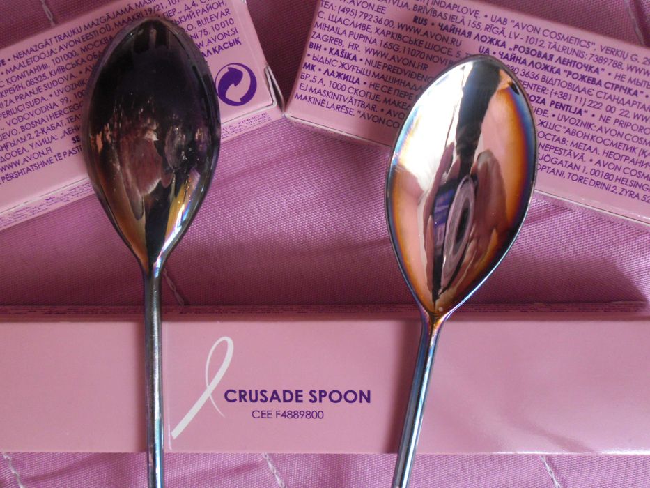 комплекти руски и български лъжици от соца