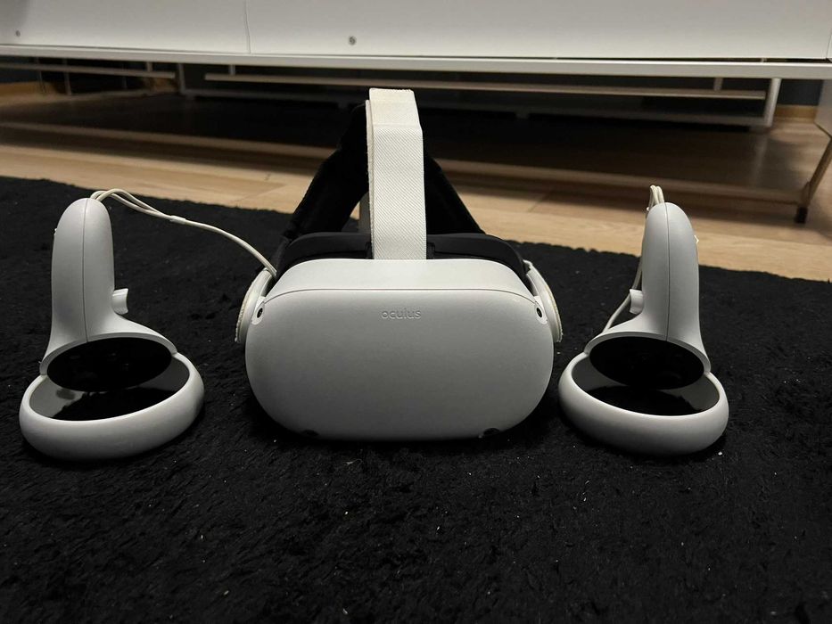 Oculus Quest 2 - Pachet PREMIUM (Strap Piele + Silicon + Protecții)