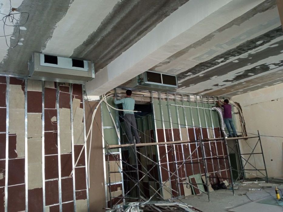 Кондиционер.установка .