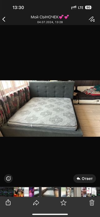 Кровать для спальной комнаты