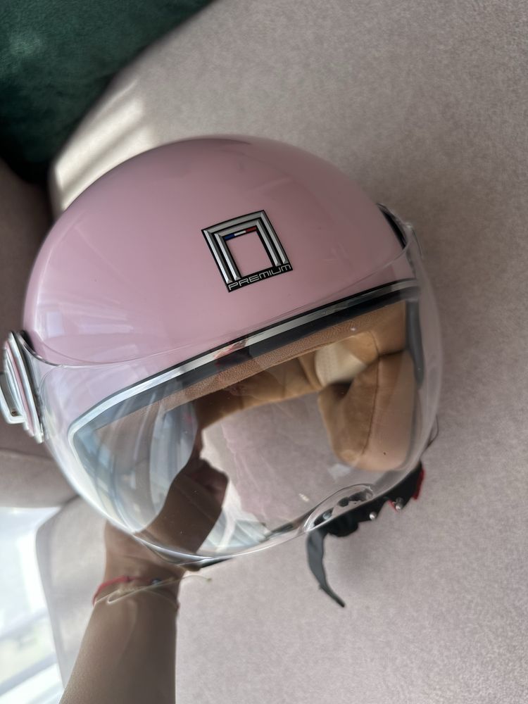 Helmet Nox Idol Pink половинка каска