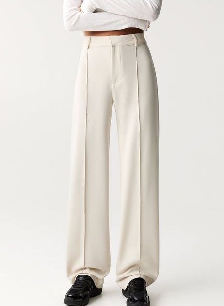 Панталон от плат на Pull&Bear