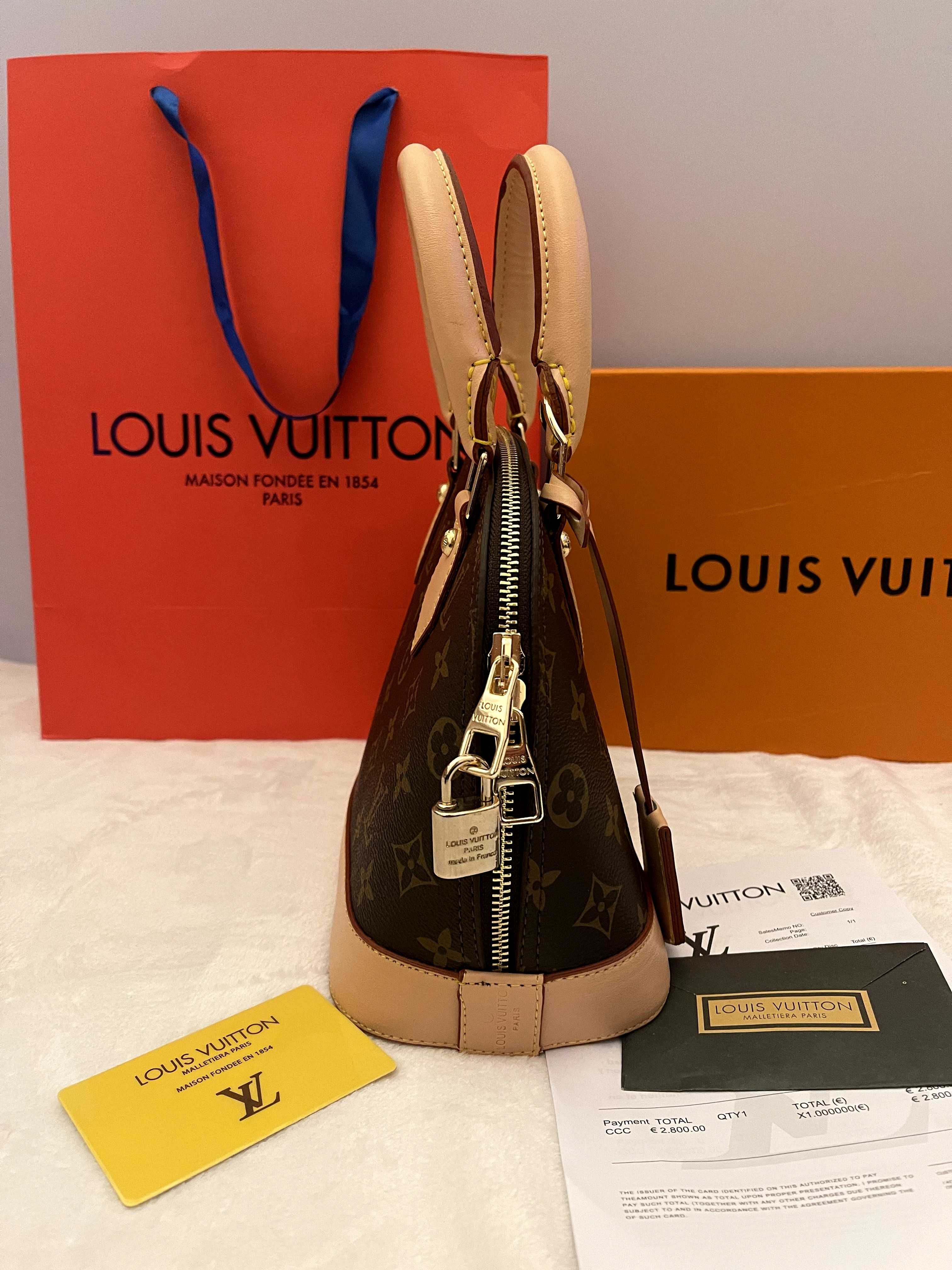 Poșetă/Geantă Louis Vuitton Alma BB - 27cm x 18cm