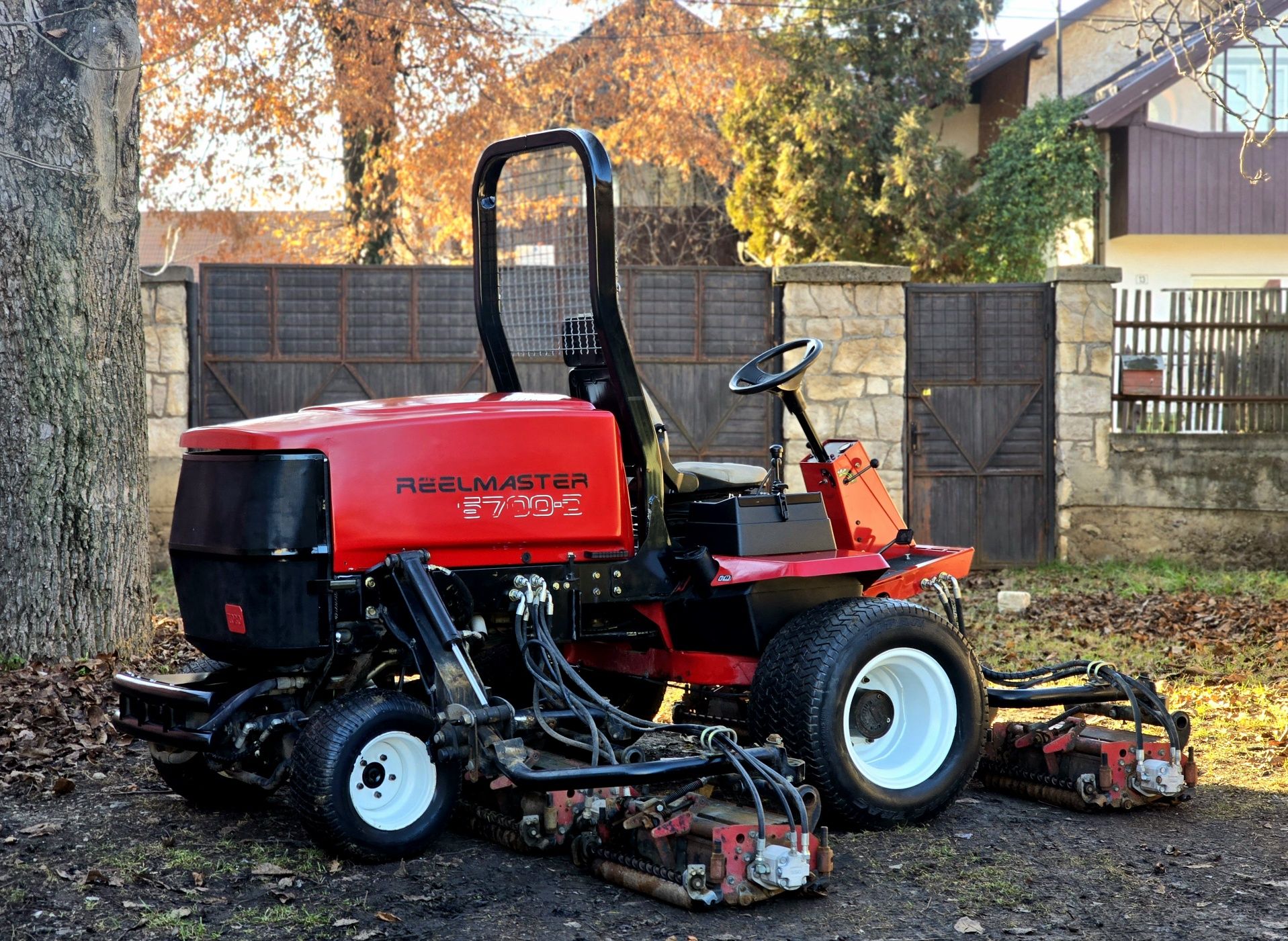 Tractoras gazon iarba Toro Reelmaster 4×4 Turbo Diesel Kubota 49 cp!!