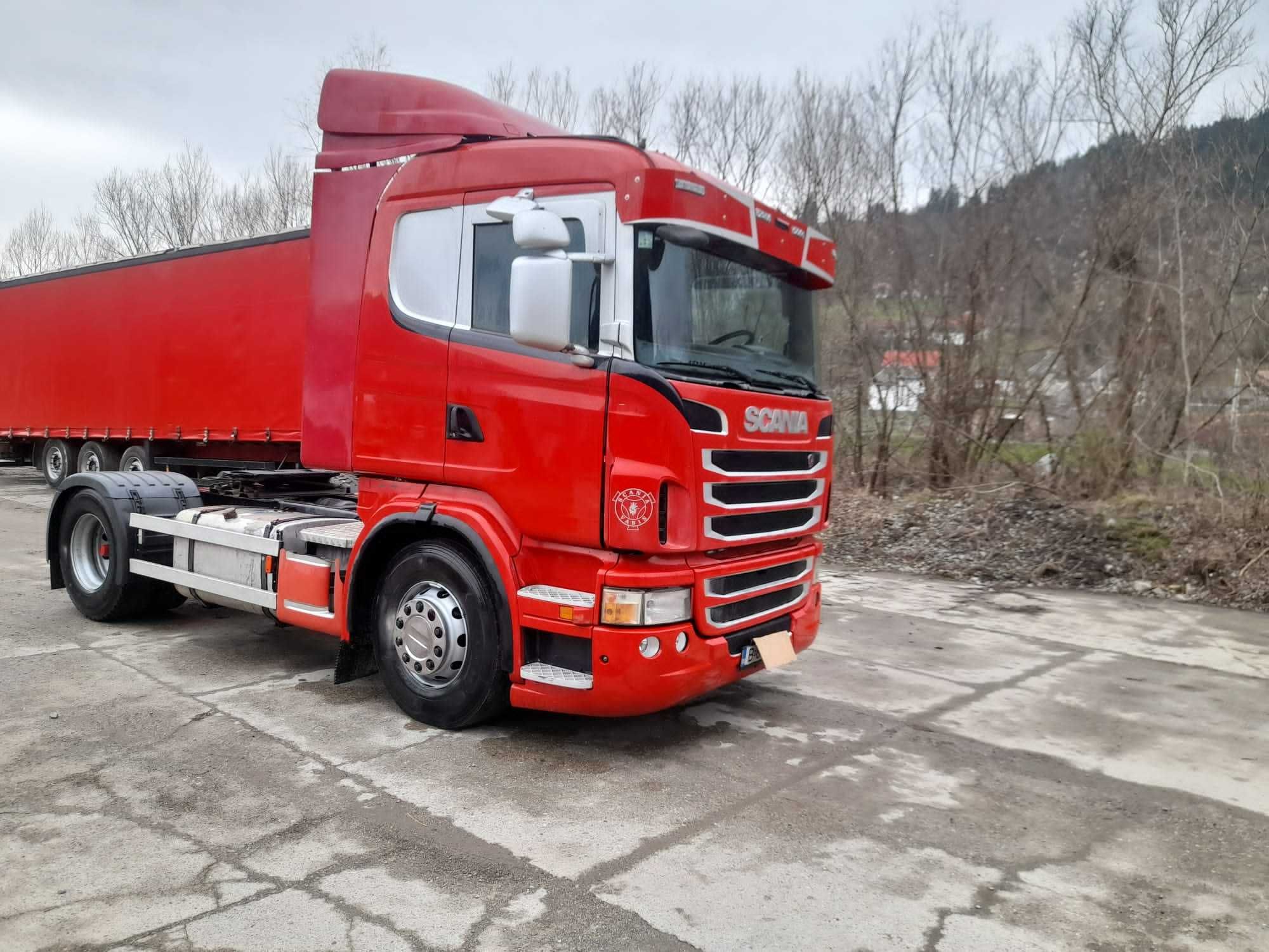 Vind  cap tractor scania 2011