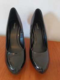 Pantofi dama Graceland negri ,Nr. 40,lacuiti