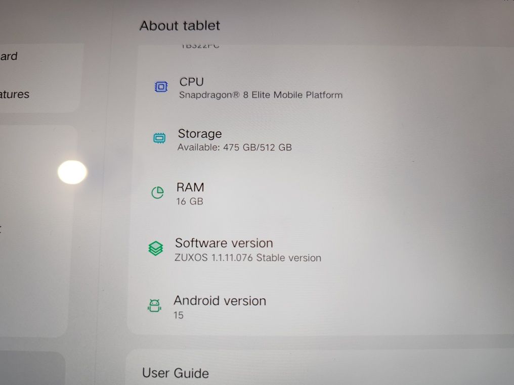 Lenovo Legion Y700 4th 2025 ULTRA GAMING Tab
