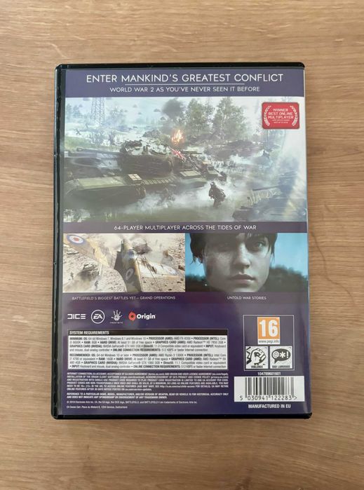 Vând jocul Battlefield V pentru PC, în stare foarte bună