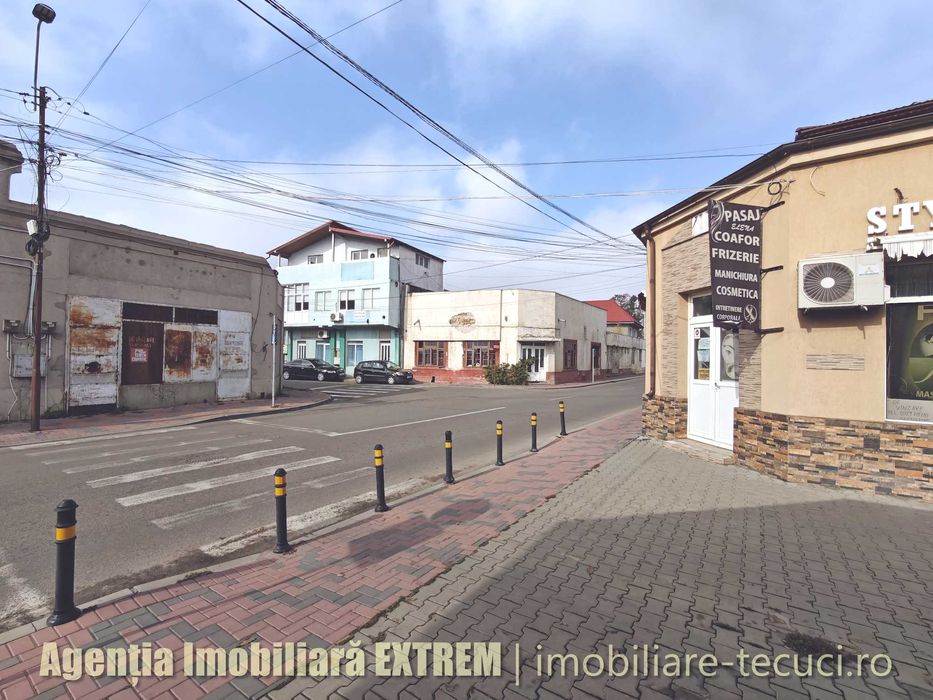Spațiu comercial central în Tecuci, fostul restaurant Nicorești