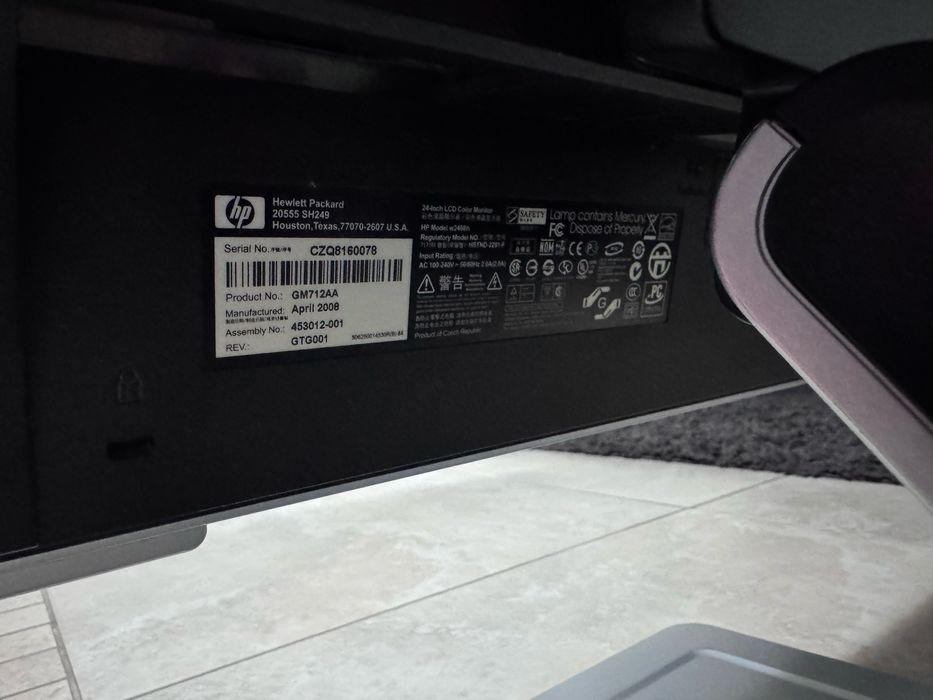 Monitor Hp 24