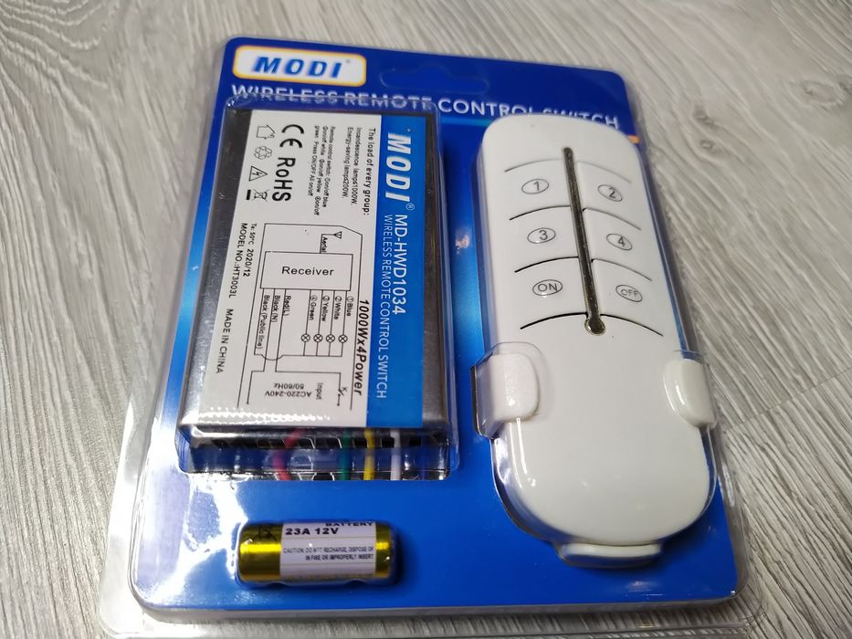 Telecomanda Wireless Universala pentru Lustra 4 canale