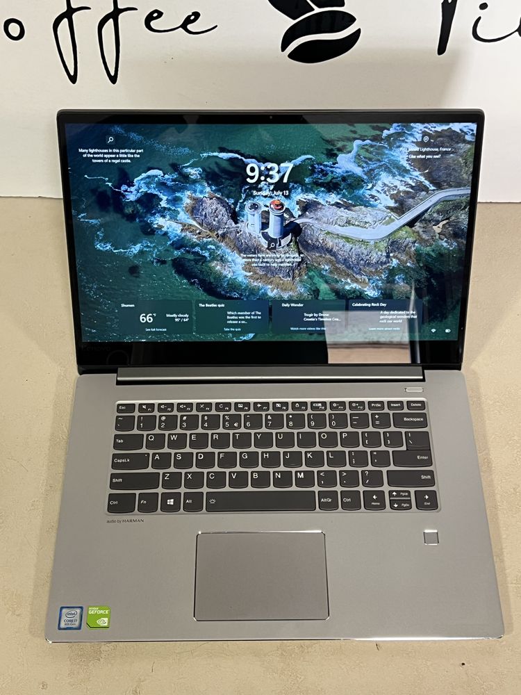 Лаптоп Lenovo 15.6"Core i7 8gb 256 SSD