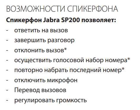 Продается спикерфон Jabra SP200