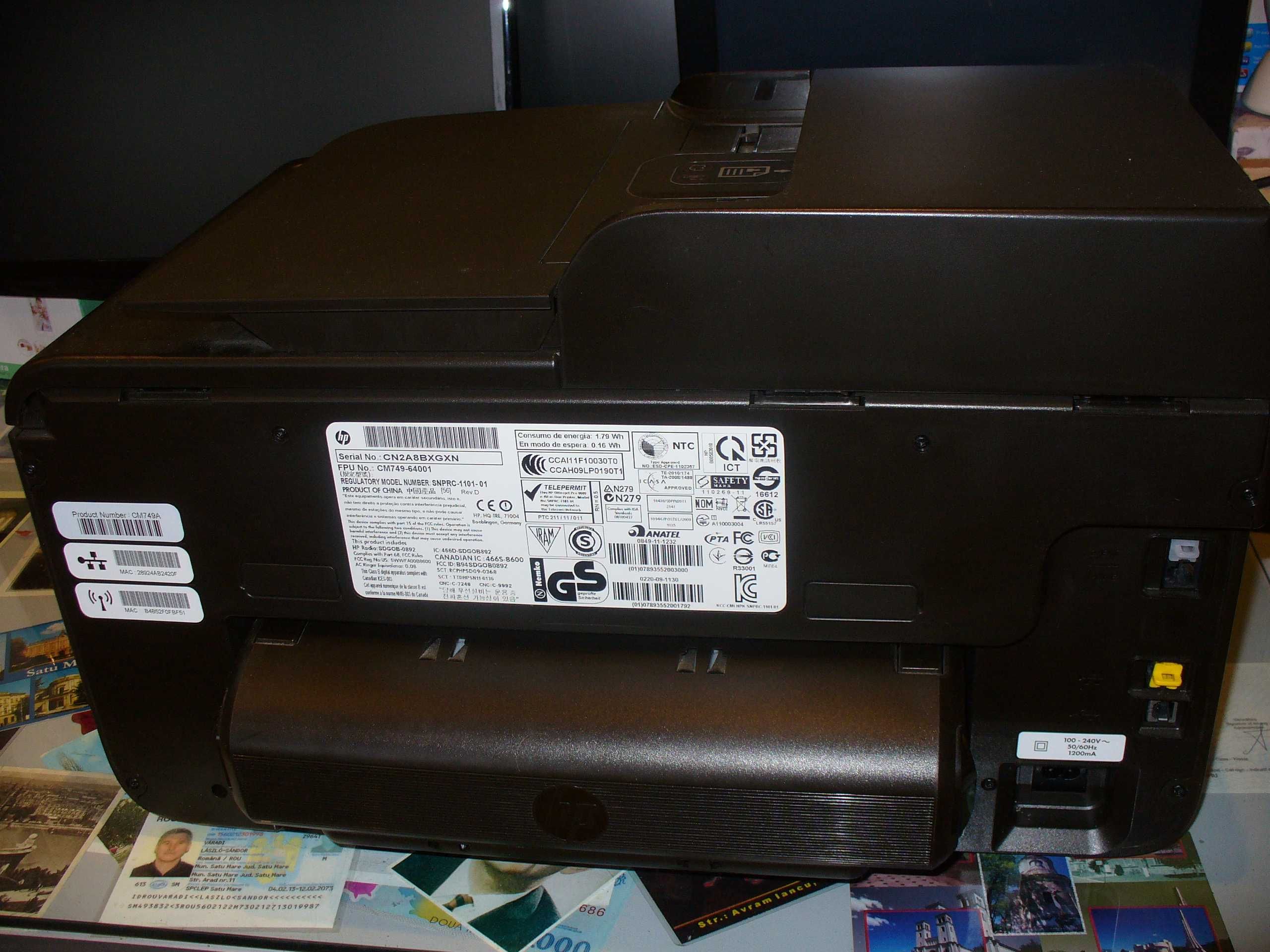 Imprimanta HP Officejet Pro 8600