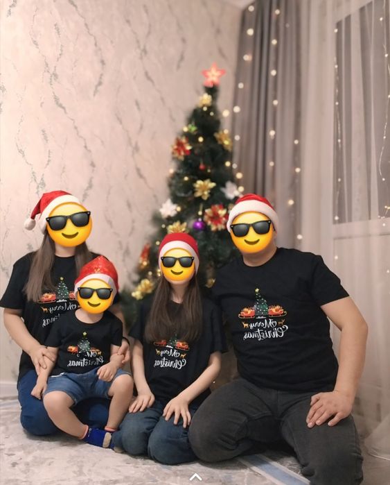 Новогодние футболки