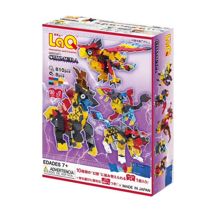 Японски Детски конструктор LaQ Mystical Beast CHIMERA, 818 части