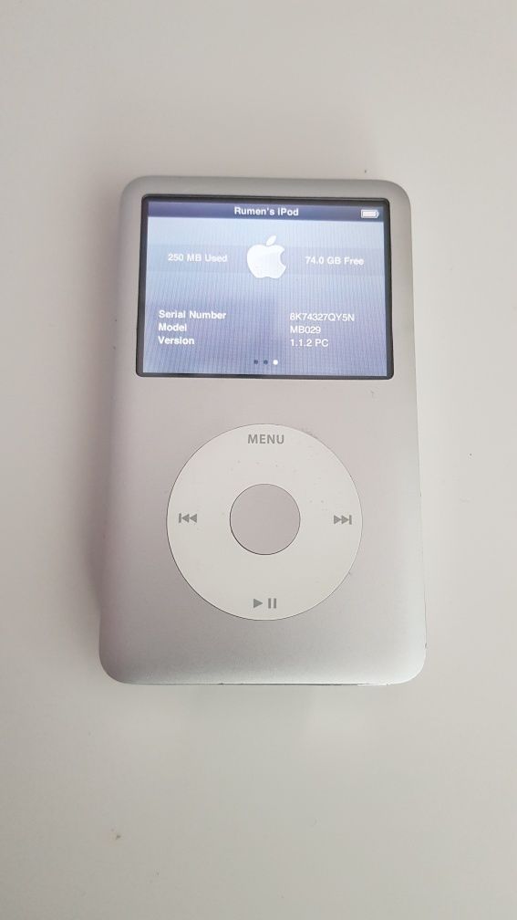 Apple Ipod classic 6th 80GB silver