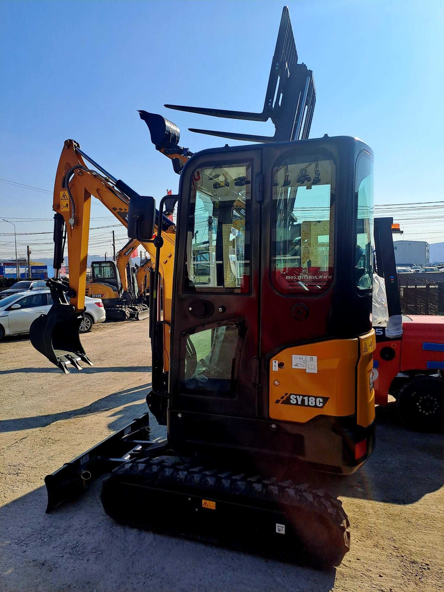 Miniexcavator Sany SY18C nou