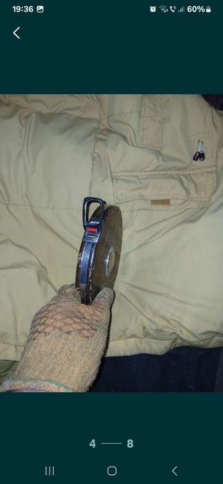 Ruletă veche Stabila Beste Lederkapsel 30,m