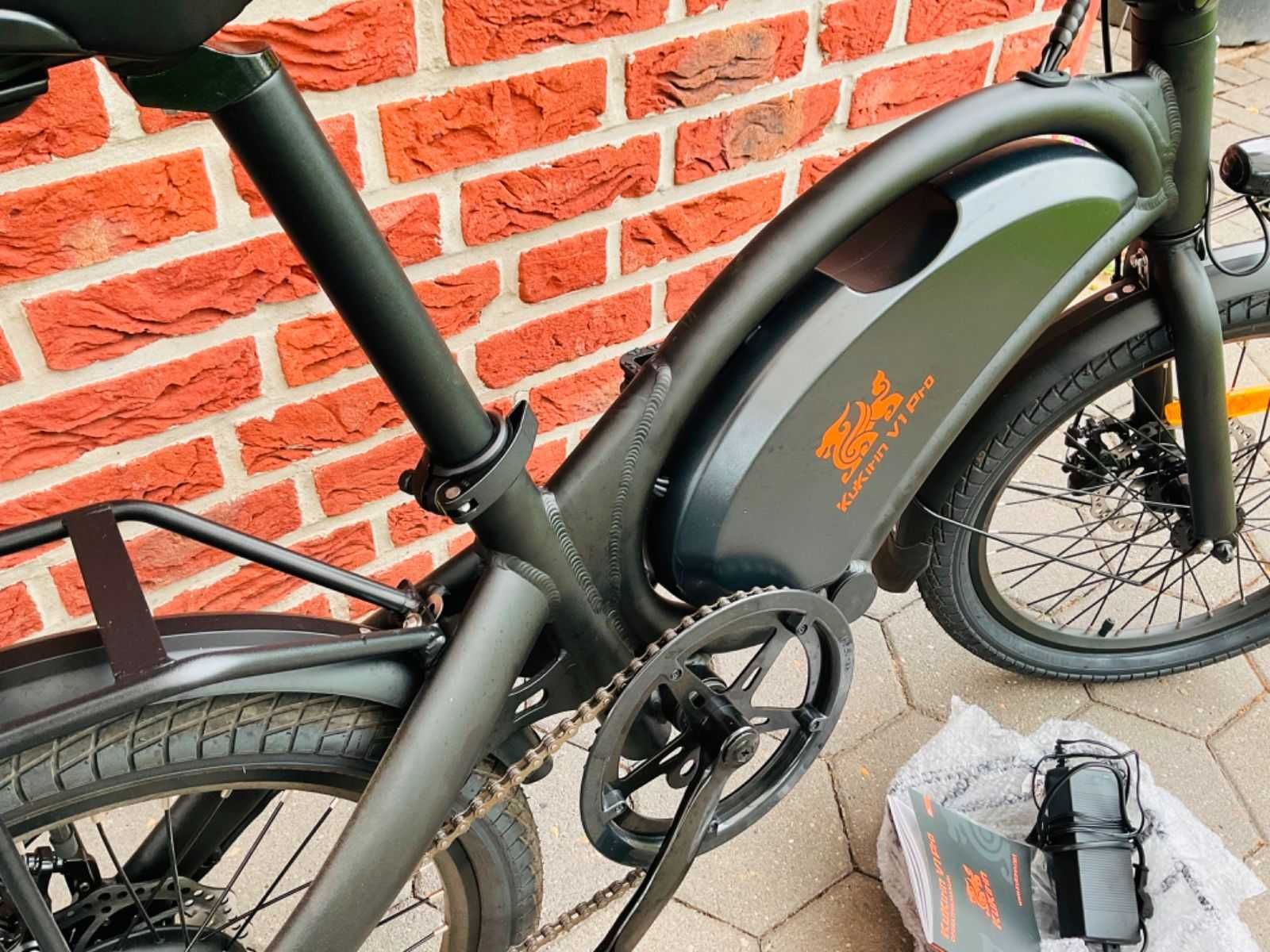 KUGOO KIRIN V1 Pro bicicletă electrică - Viteză maximă 45 km/h 7,5 Ah