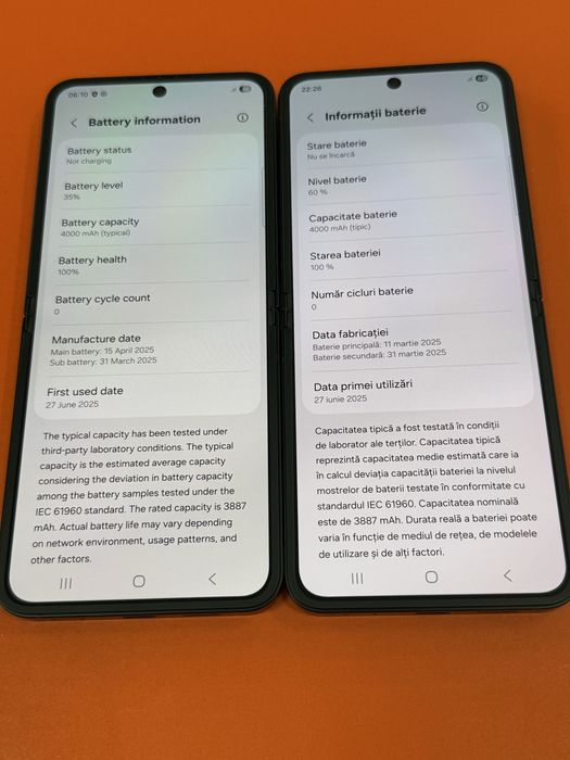 Samsung Z flip 7 Fe Pret 2200