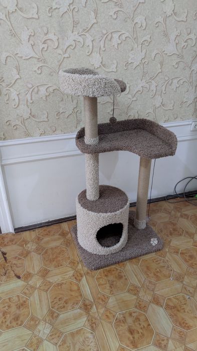 Домик для кошек. Игровой комплекс. Зоодомики