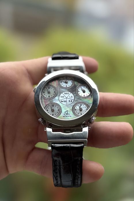 Jacob & Co six time zones мъжки часовник