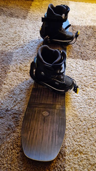Set snowboard + legaturi + boots Wedze
