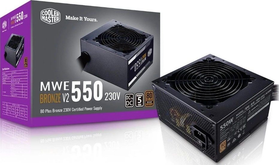 Cooler Master Mwe bronz 550
