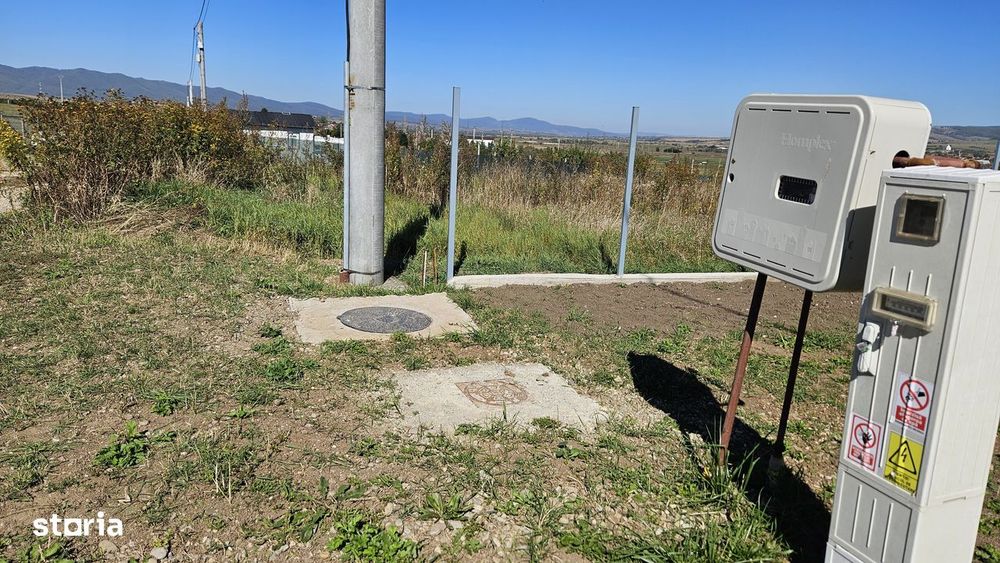 20min de Brasov teren cu toate utilitatile str Monumentului Feldioara