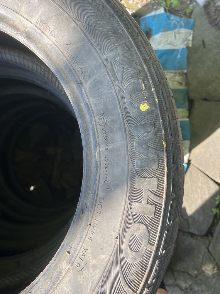 Летние шины kumho 215/65 r16