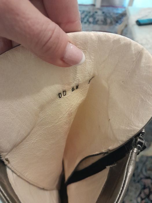 Cesate paciotti cizme auri