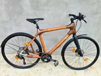 Bicicleta trekking premium myBoo din bambus/deore/1x10/handmade