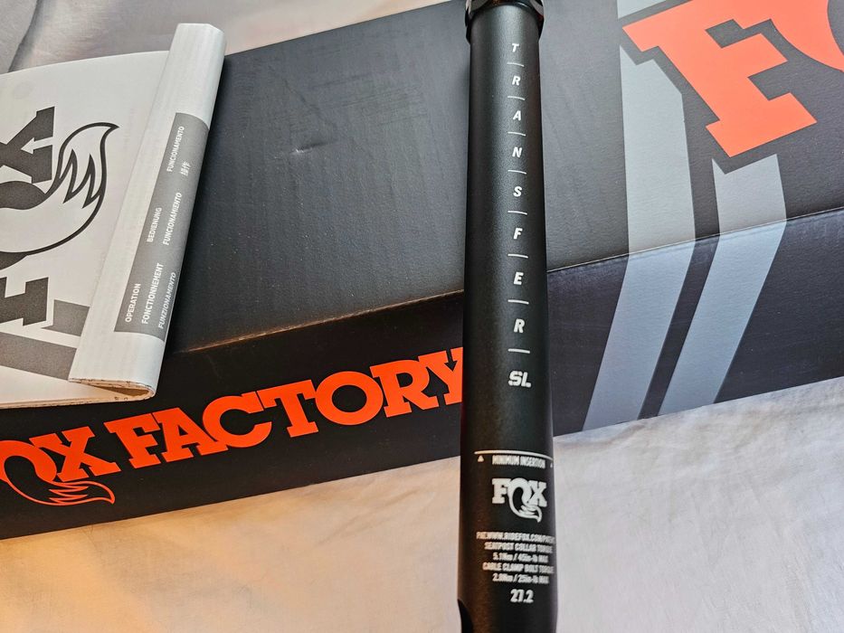 Dropper Fox Transfer SL 27.2 50mm NOU seatpost tija