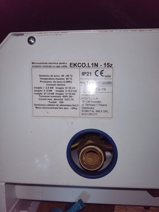 Centrala 15kw Romstal