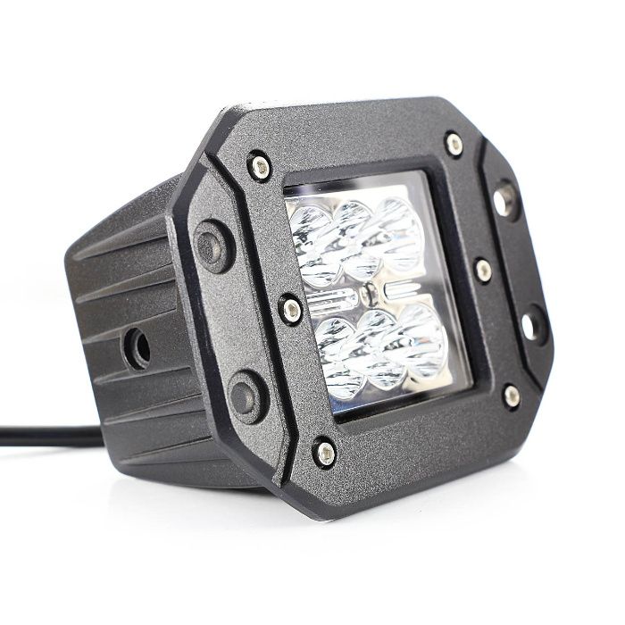 ЛЕД БАР LED bar светлина прожектор лампа 18W за вграждане , 10-30V