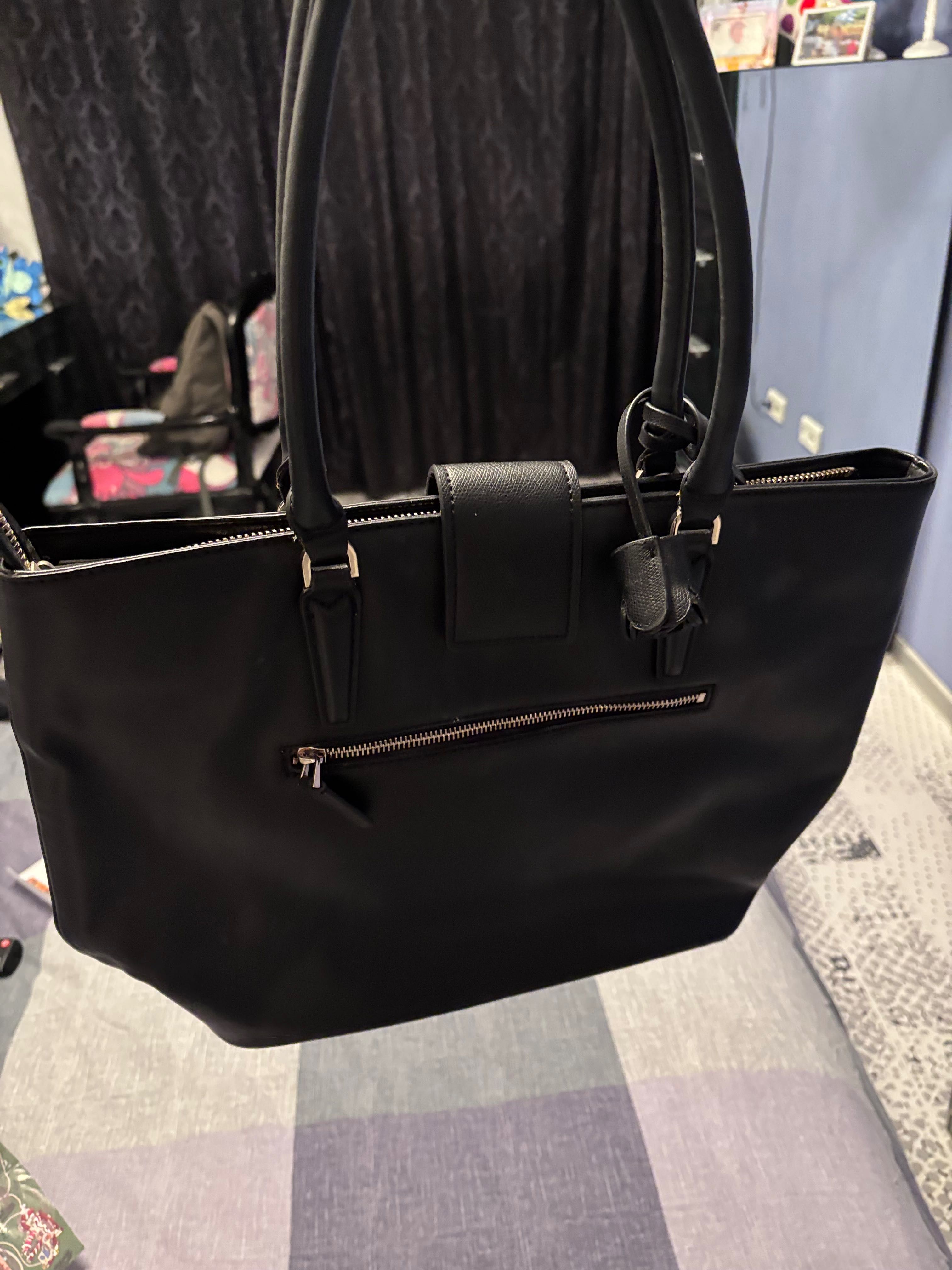 Чанта guess черна