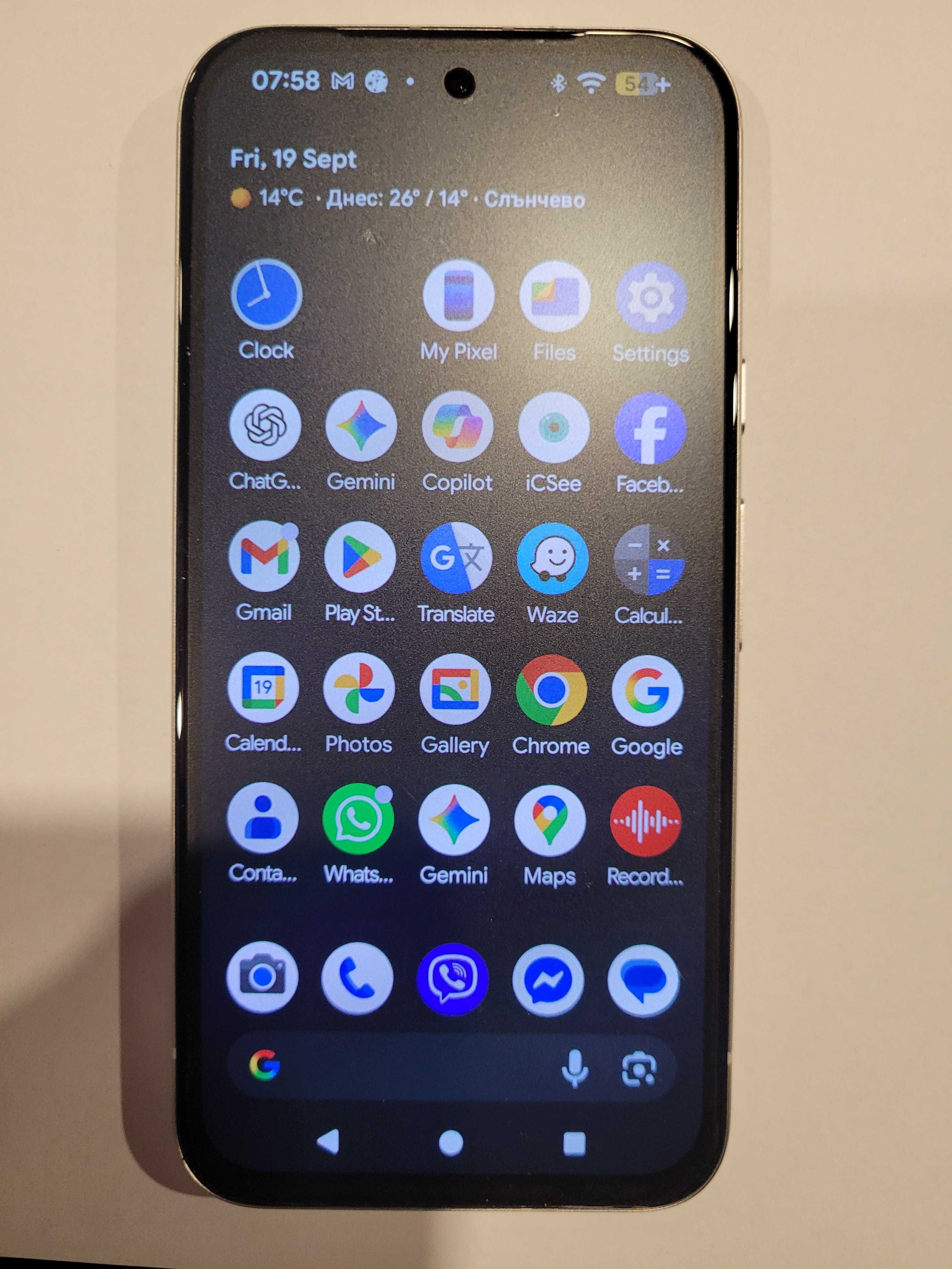 Google Pixel 8a, чисто нов, с 2 год. от ЕМАГ