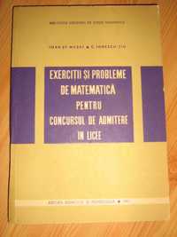 Ioan Şt. Muşat, C. Ionescu-Ţiu-Exerciţii şi probleme de matematică