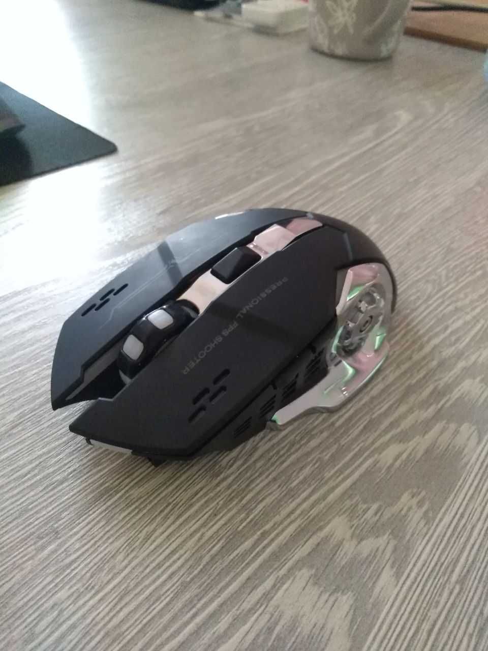 Bluetooth Sichqoncha, Gaming Mouse, безпроводная мышка, RGB, Ovozsiz